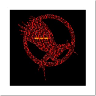 Girl On Fire Posters and Art